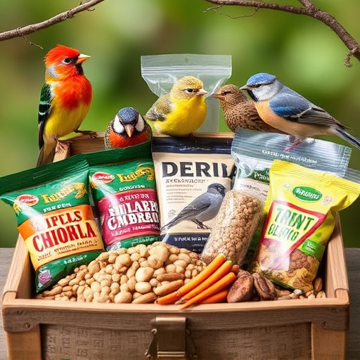 Seasonal bird food subscription assortment