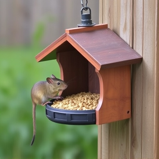 Secure feeder preventing rodent access