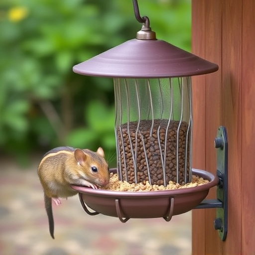 Secure feeder preventing rodent access