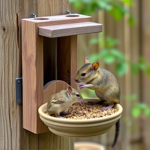 Secure feeder preventing rodent access
