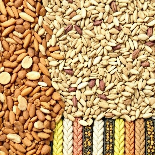 Selection of seed mixes for UK birds