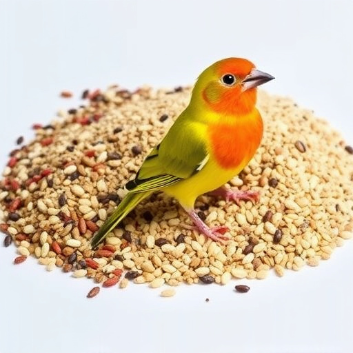 Selection of seed mixes for UK birds