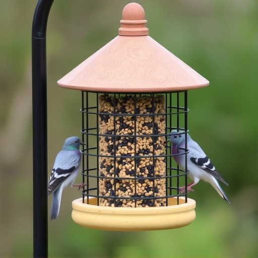 Protect Feeders: Keep Pigeons Away &amp; Feed Small Birds Instead