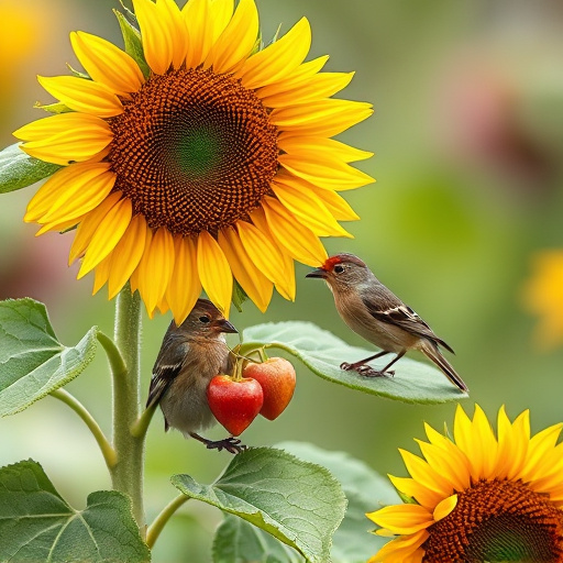 Affordable Sunflower Hearts: Attracting Wild Birds Naturally