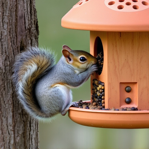 Squirrel Proof Bird Feeders Cardiff: Save Money &amp; Enjoy Mess-Free Winter Birds