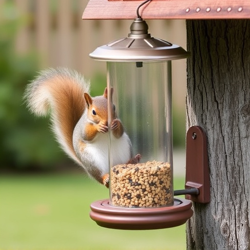 Keep Squirrels Out: Protect Bird Food with Natural Deterrents