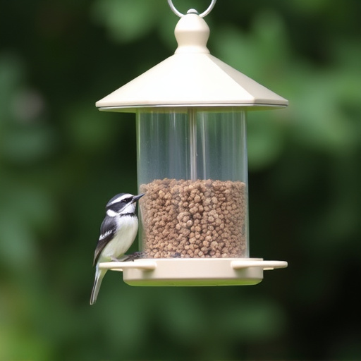 Sturdy bird feeder with anti-squirrel design