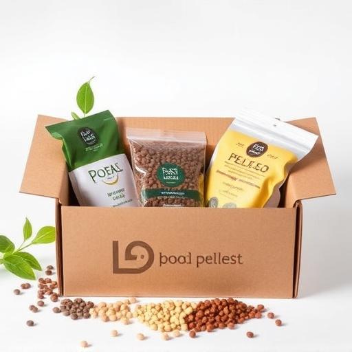 Subscription box with seeds and pellets