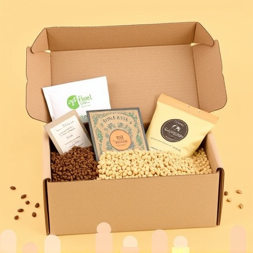 Subscription box with seeds and pellets