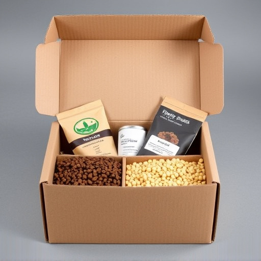 Subscription box with seeds and pellets