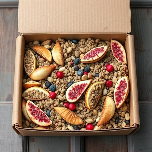 Suet and seed mix in delivery box