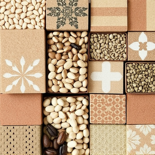 Suet blocks and seed mix displayed