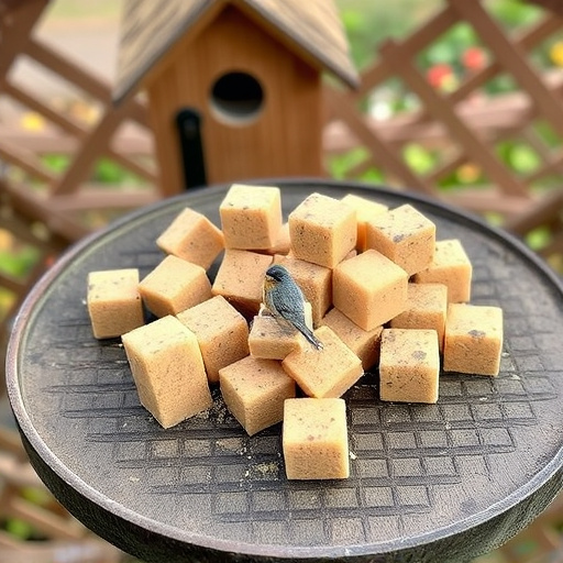 Mealworms Enhance Natural Bird Suet Pellets at Home