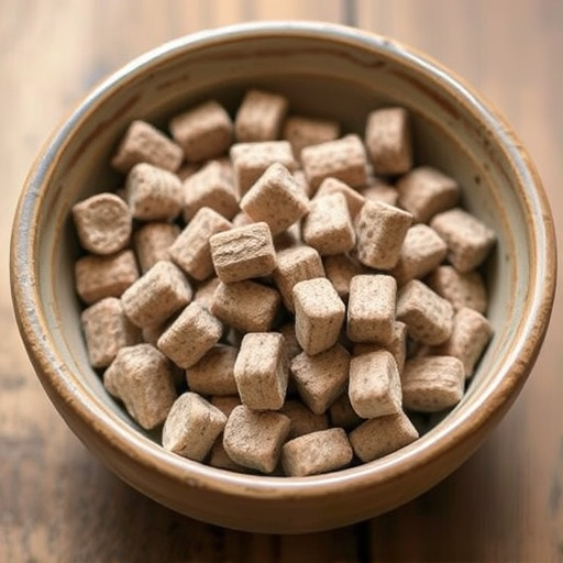 Suet pellets in a ceramic bowl