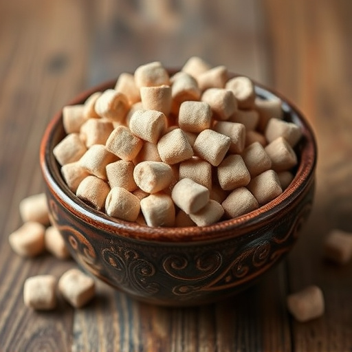 Suet pellets in a ceramic bowl