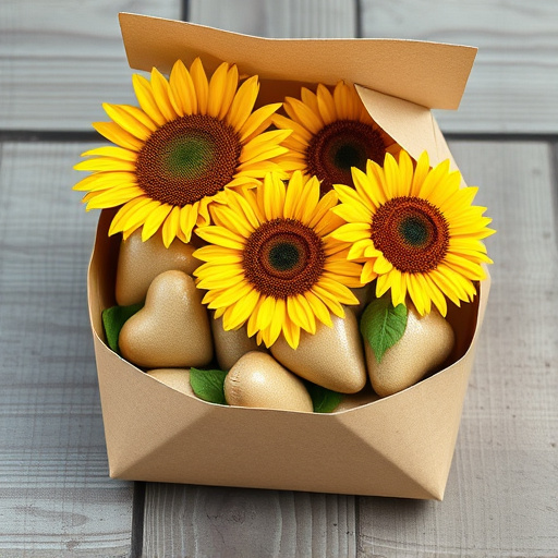 Sunflower hearts in eco packaging