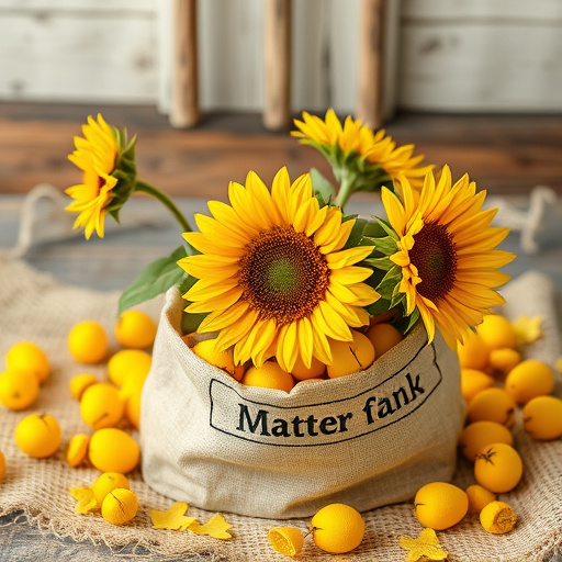 sunflower hearts in paper sack