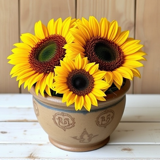 Sunflower hearts in rustic seed container