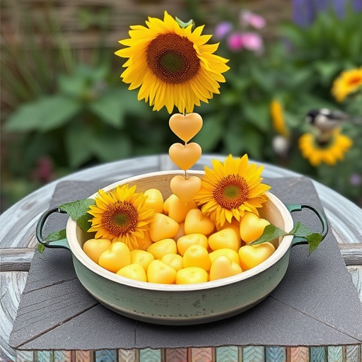 Nurture Garden Birds with Natural Sunflower Hearts