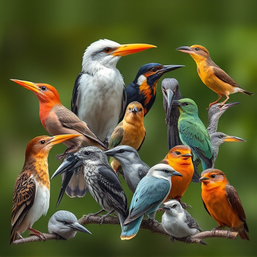 Variety of bird