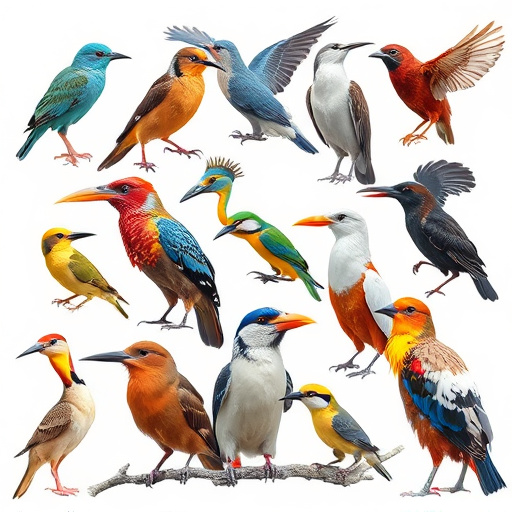 Variety of bird