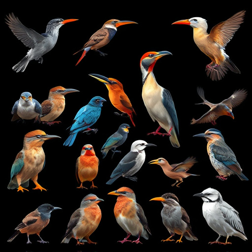 Variety of bird