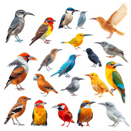 Variety of bird