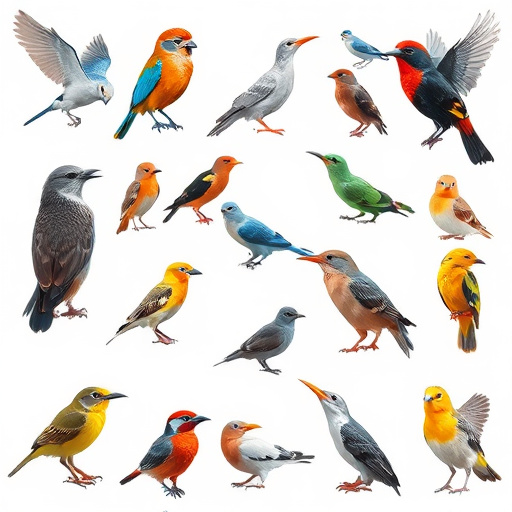 Variety of bird