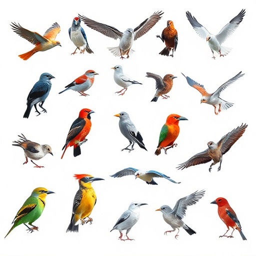 Variety of bird