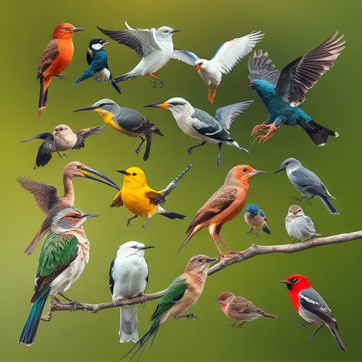 Variety of bird