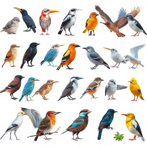 Variety of bird