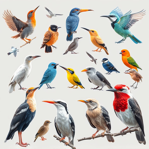 Variety of bird