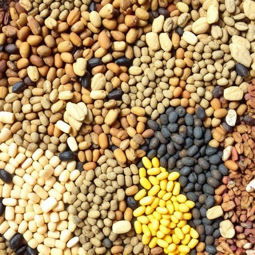Variety of seeds for small garden birds
