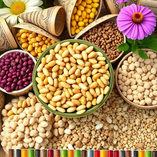 Variety of seeds for small garden birds