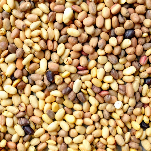 Variety of seeds suitable for UK birds