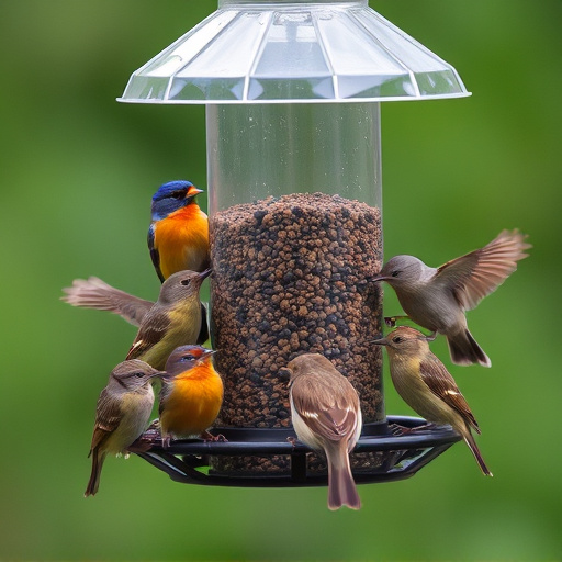 Attract Garden Birds with Sunflower Hearts: Benefits and Strategies