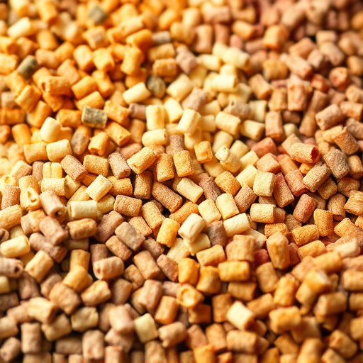 Variety of suet pellet flavours displayed