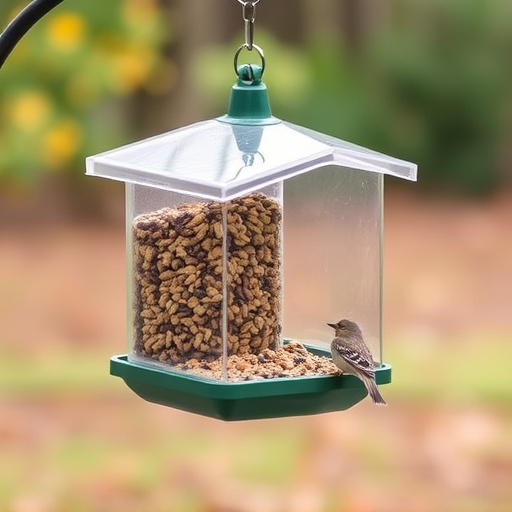 Waterproof feeder with seed storage
