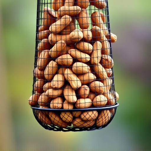 Attract Wild Birds with Cheap Peanut Feeders