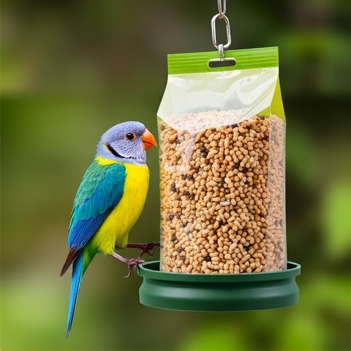 Wide selection of bird feed products