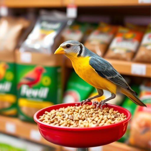 Wide selection of bird feed products