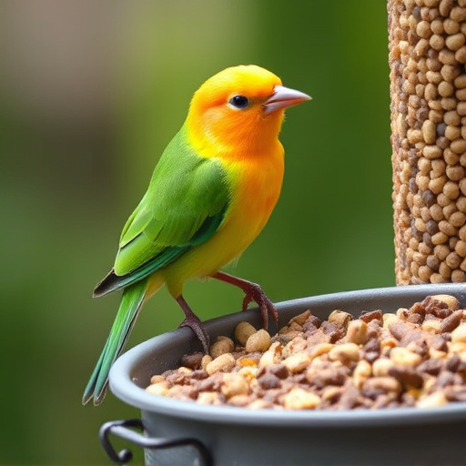 Wide selection of bird feed products