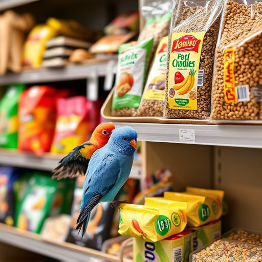 Wide selection of bird feed products