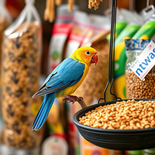 Wide selection of bird feed products