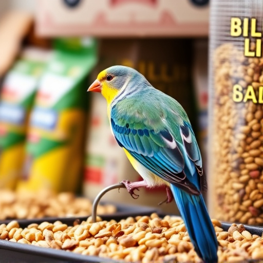 Wide selection of bird feed products