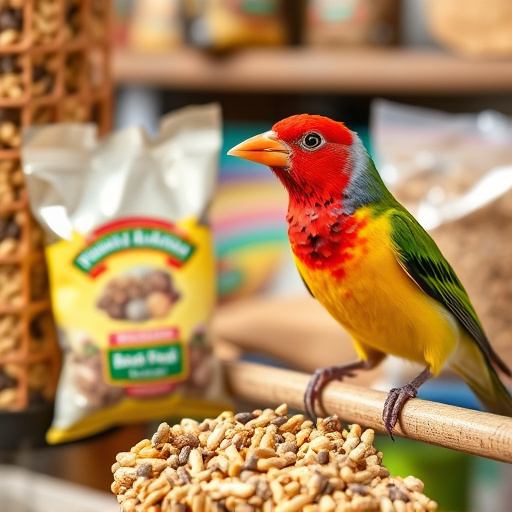 Wide selection of bird feed products