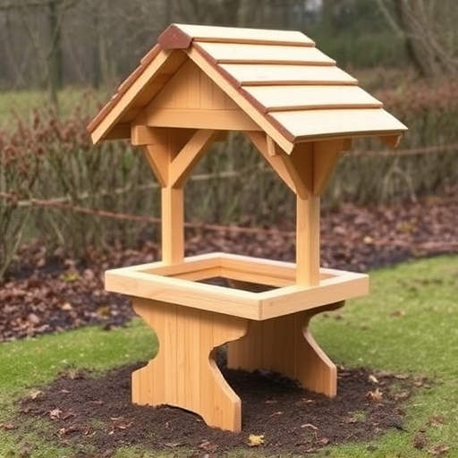 Covered Bird Ground Feeder: Rainy Days Ready