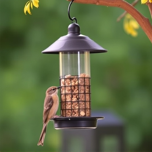 Affordable squirrel-resistant bird feeder hanging