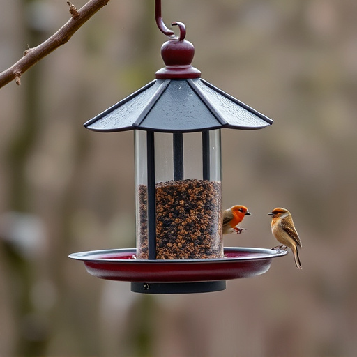 bird feeder station