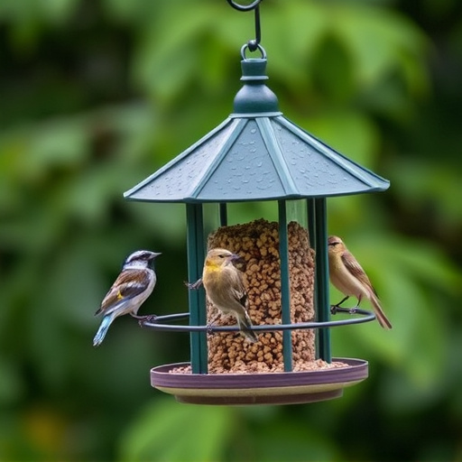 bird feeder station